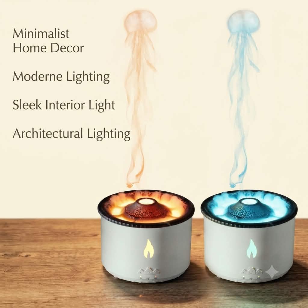 VolcanoMist — Flame Effect Aroma Diffuser & Humidifier