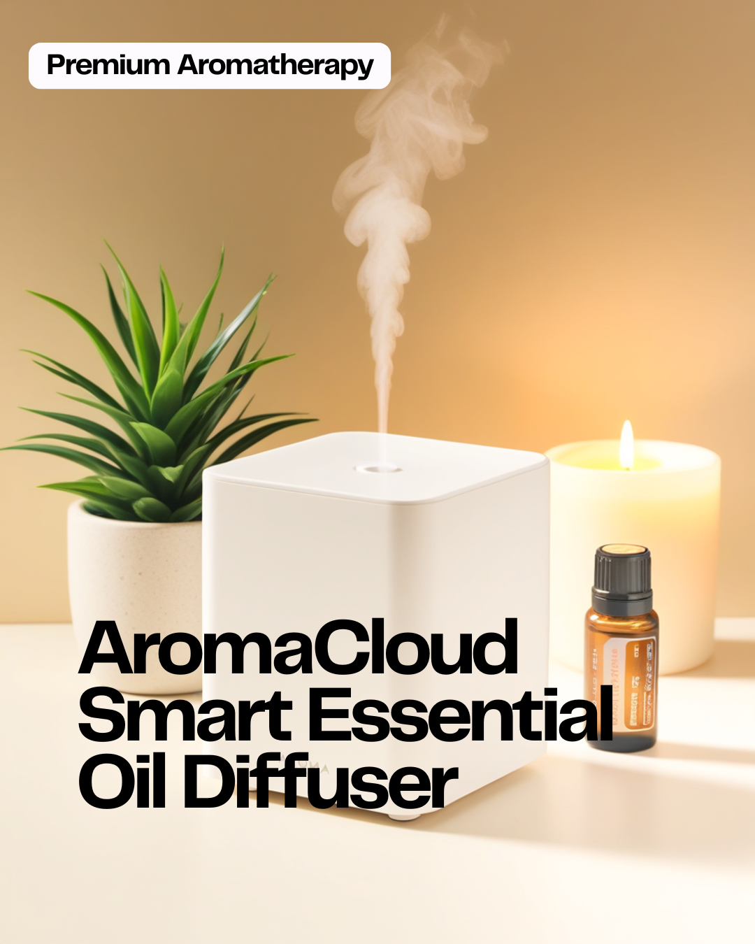 AromaCloud — Smart Essential Oil Diffuser